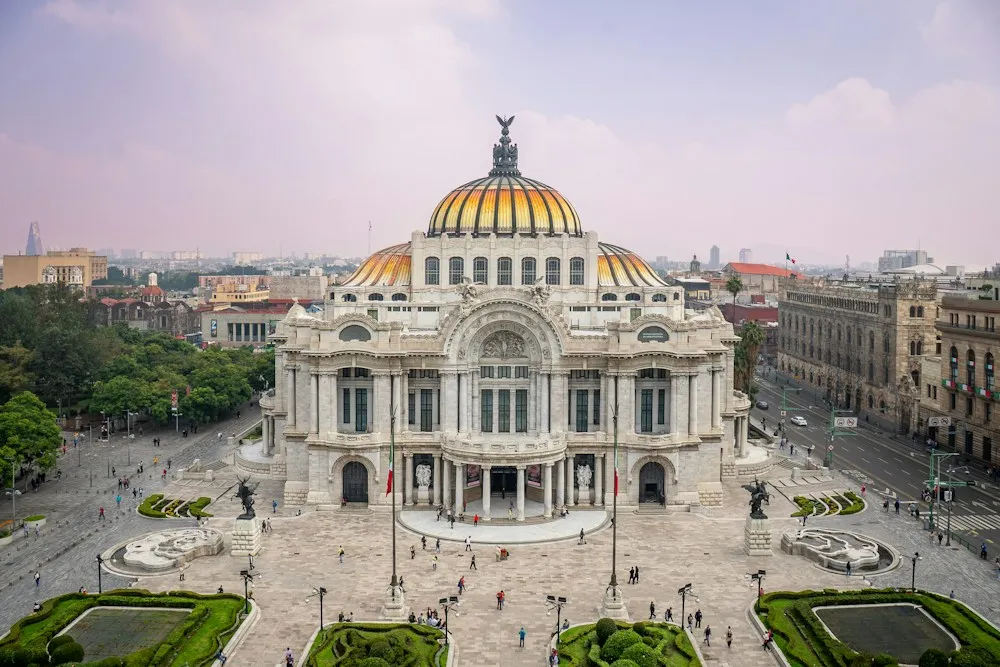 Mexico City destination view