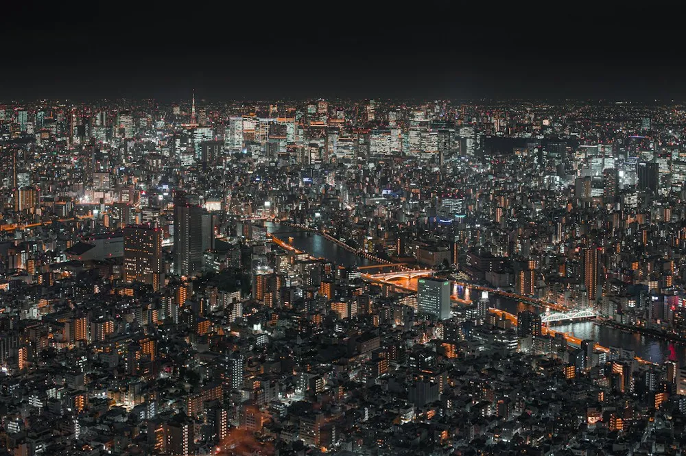 Tokyo destination view